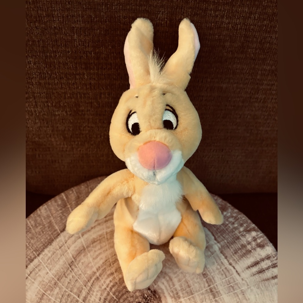 Vintage Yellow Rabbit BeanBag Walt Disney World Winnie-the-Pooh